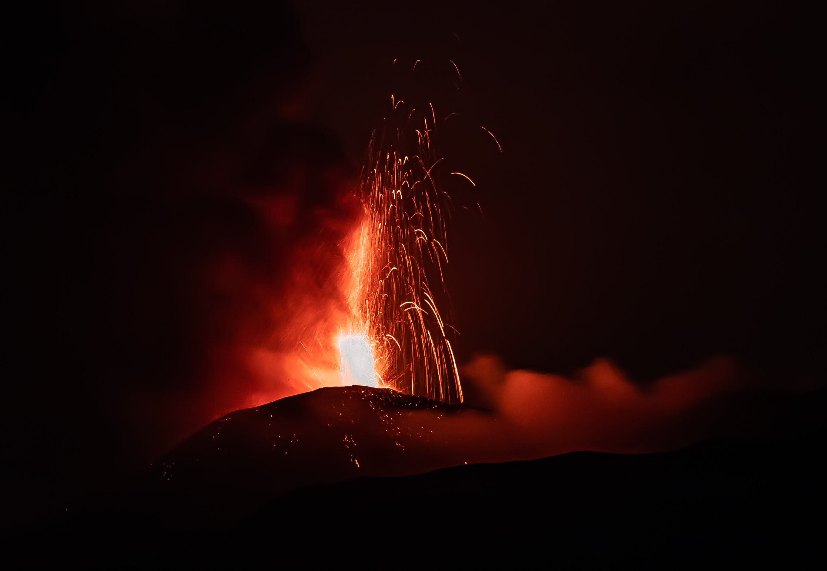 Krater Gipfelkrater Ätna sud 