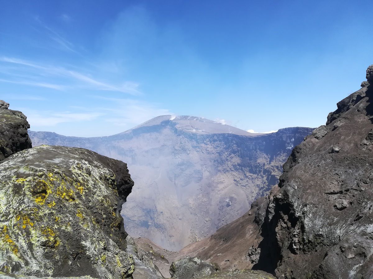 Escursioni Etna cratere
